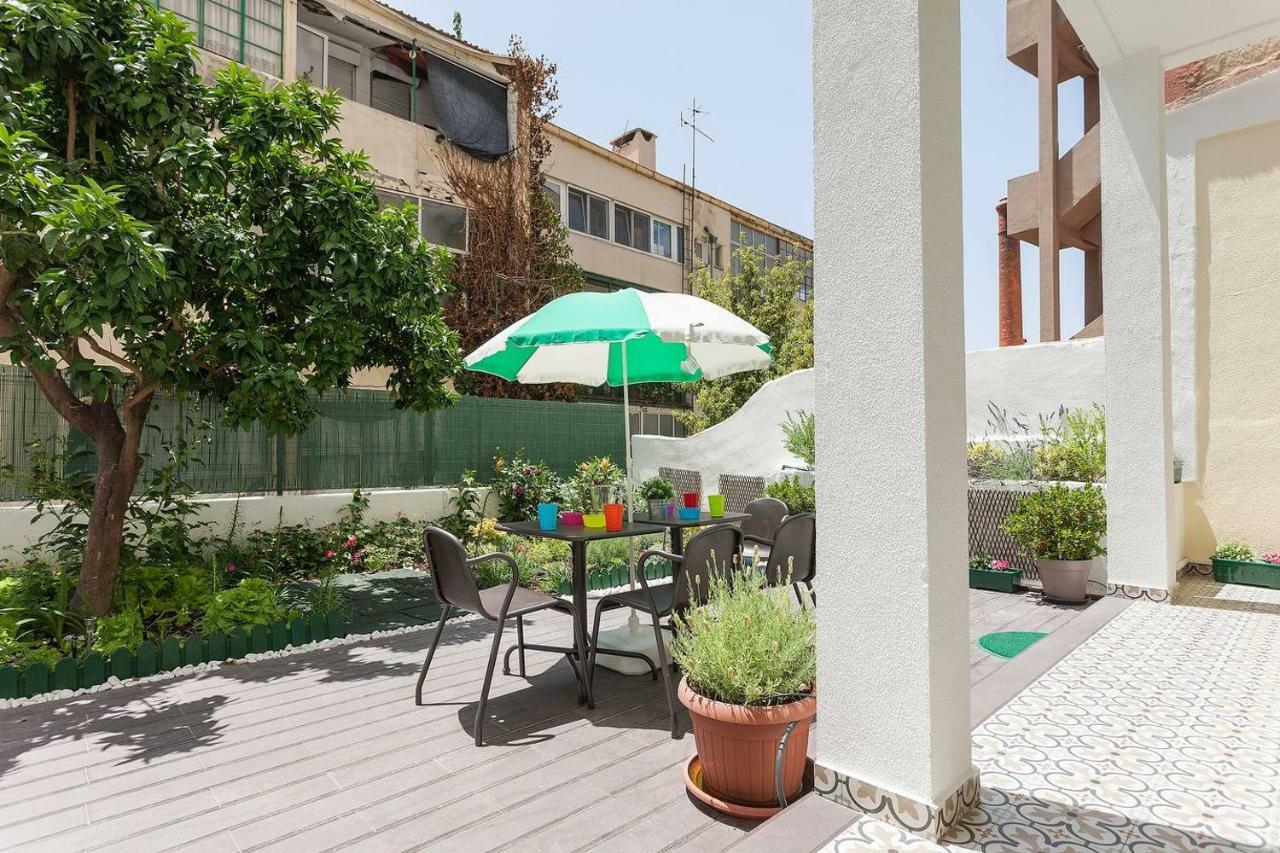 Sunny Orange Garden Apartment In Central Lisbon Luaran gambar